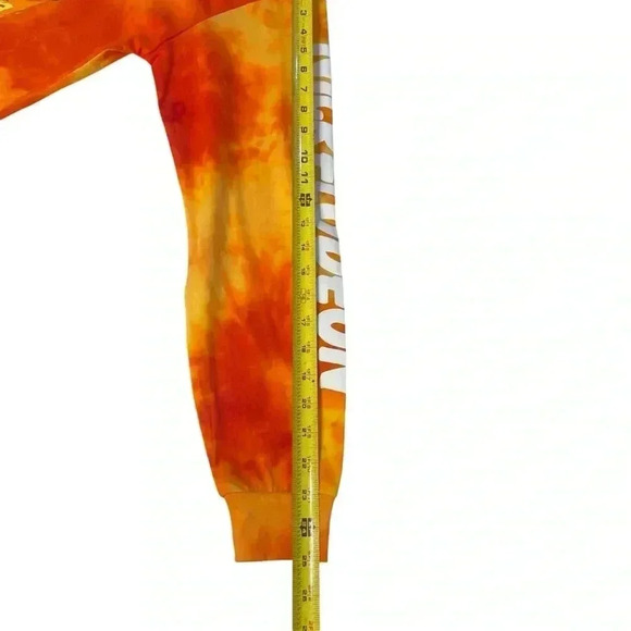 Nickelodeon’s Rugrats Reptar Fire Orange Men’s Medium Long Sleeve T Shirt - Picture 5 of 8